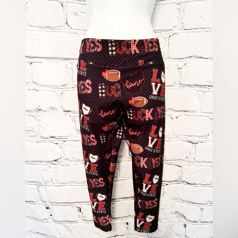 Ohio State Capri Leggings